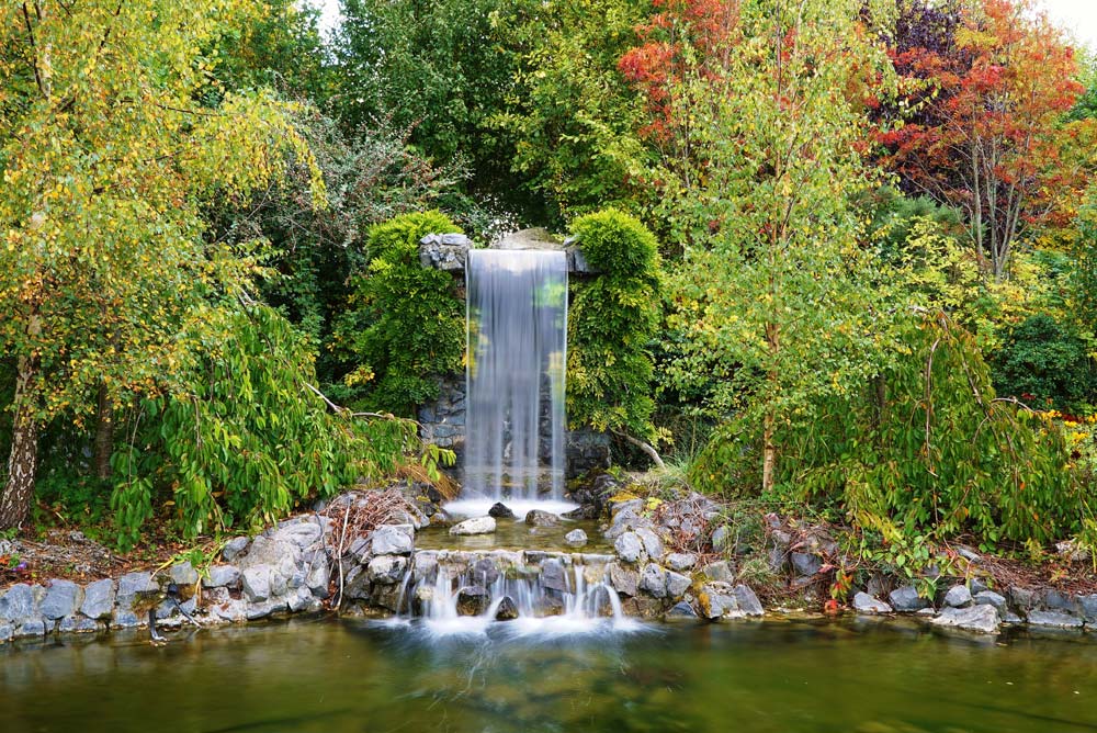 Waterfall at Carlow's Delta Sensory Gardens