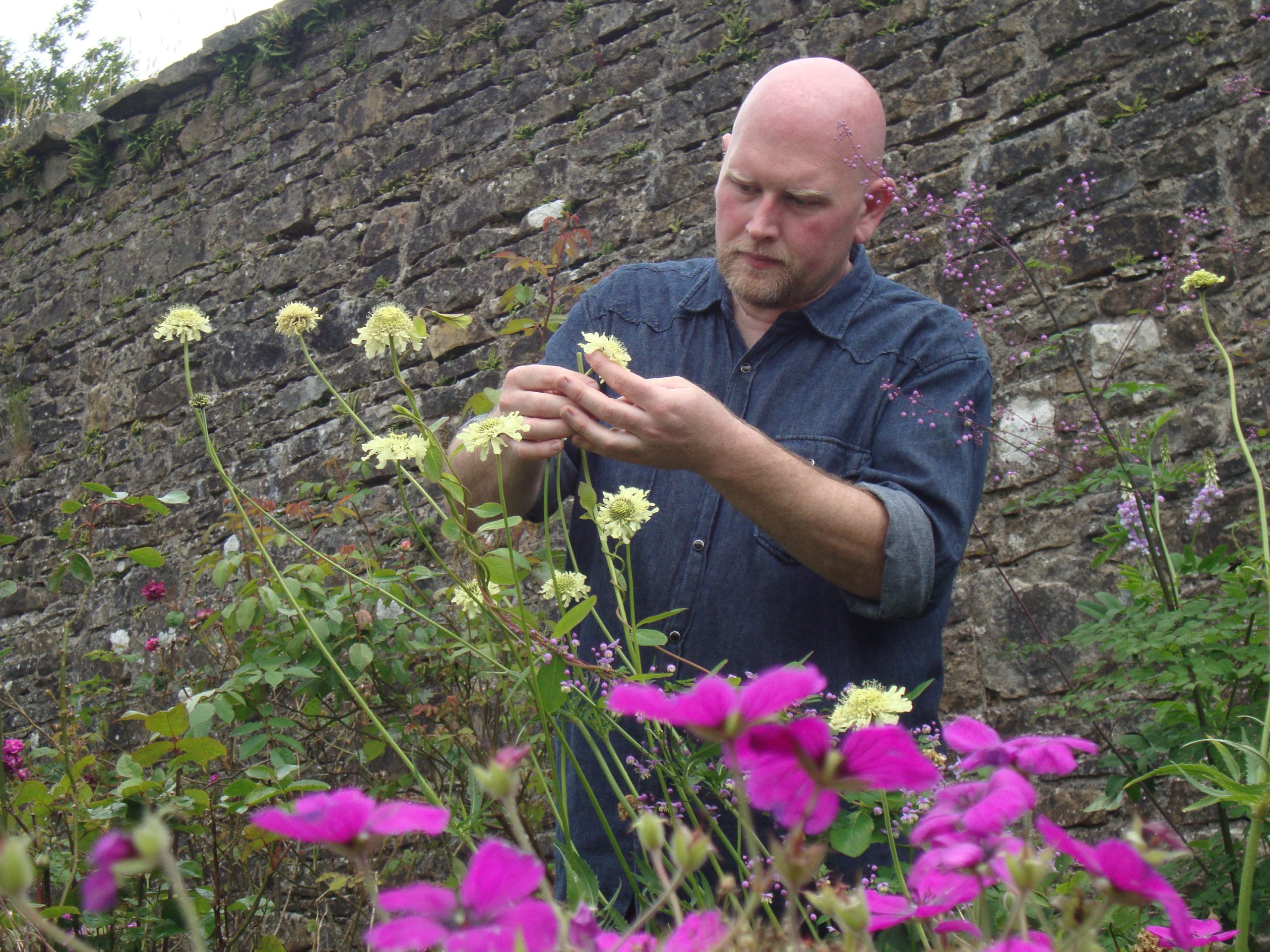 Fiann O'Nualláin at Delta Sensory Gardens