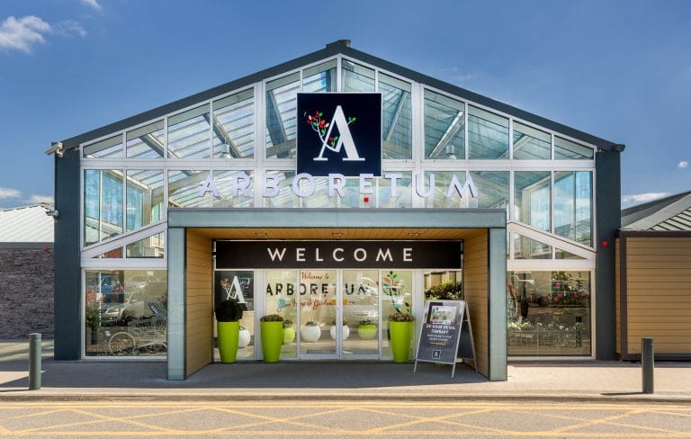 Front entrance Arboretum Home and Garden Heaven